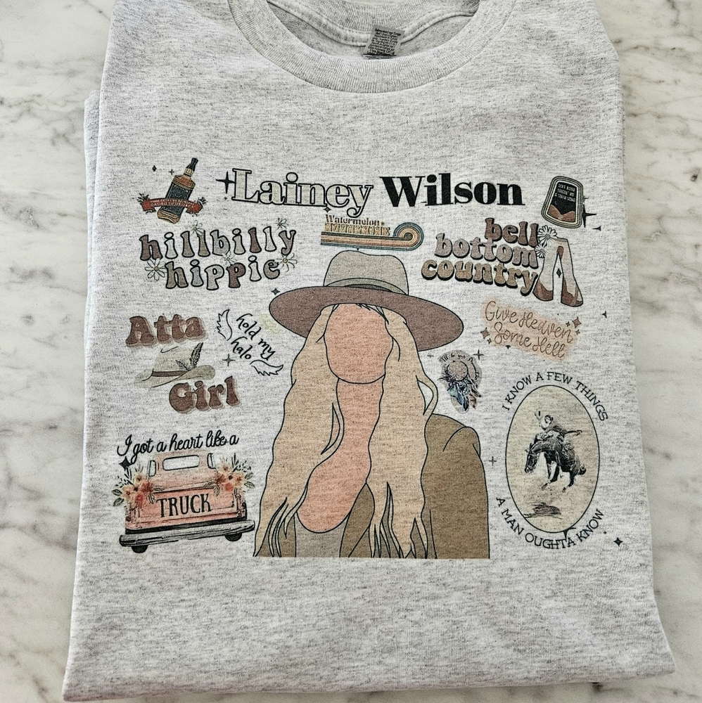 Lainey wilson shirt country cute popular cowgirl trending western